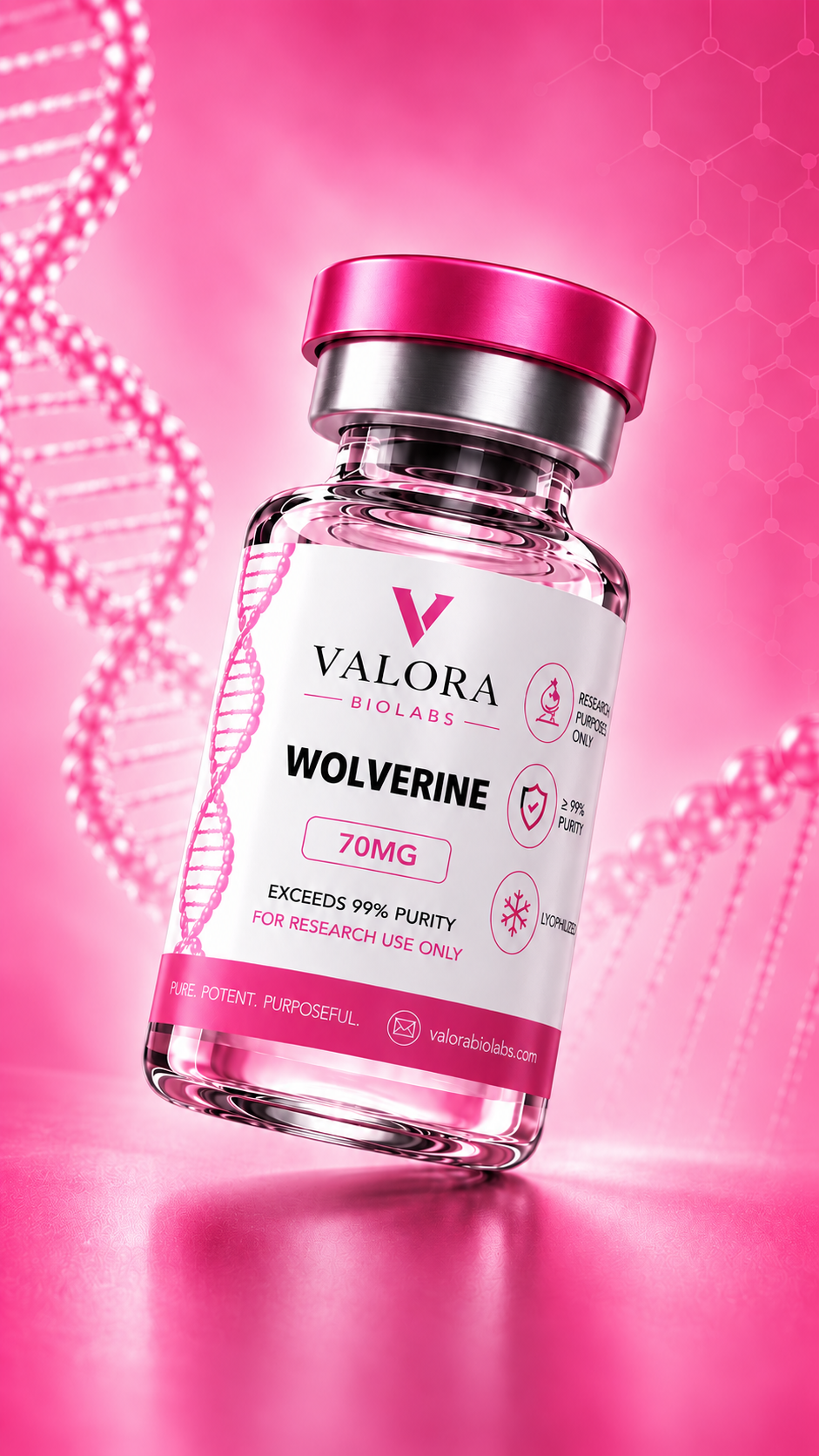 WOLVERINE research vial