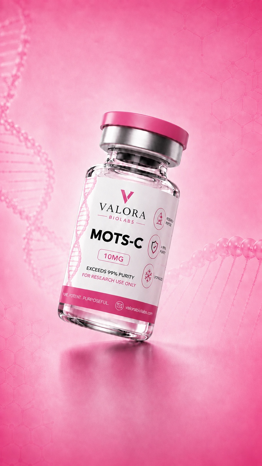 Valora BioLabs MOTS-C research vial