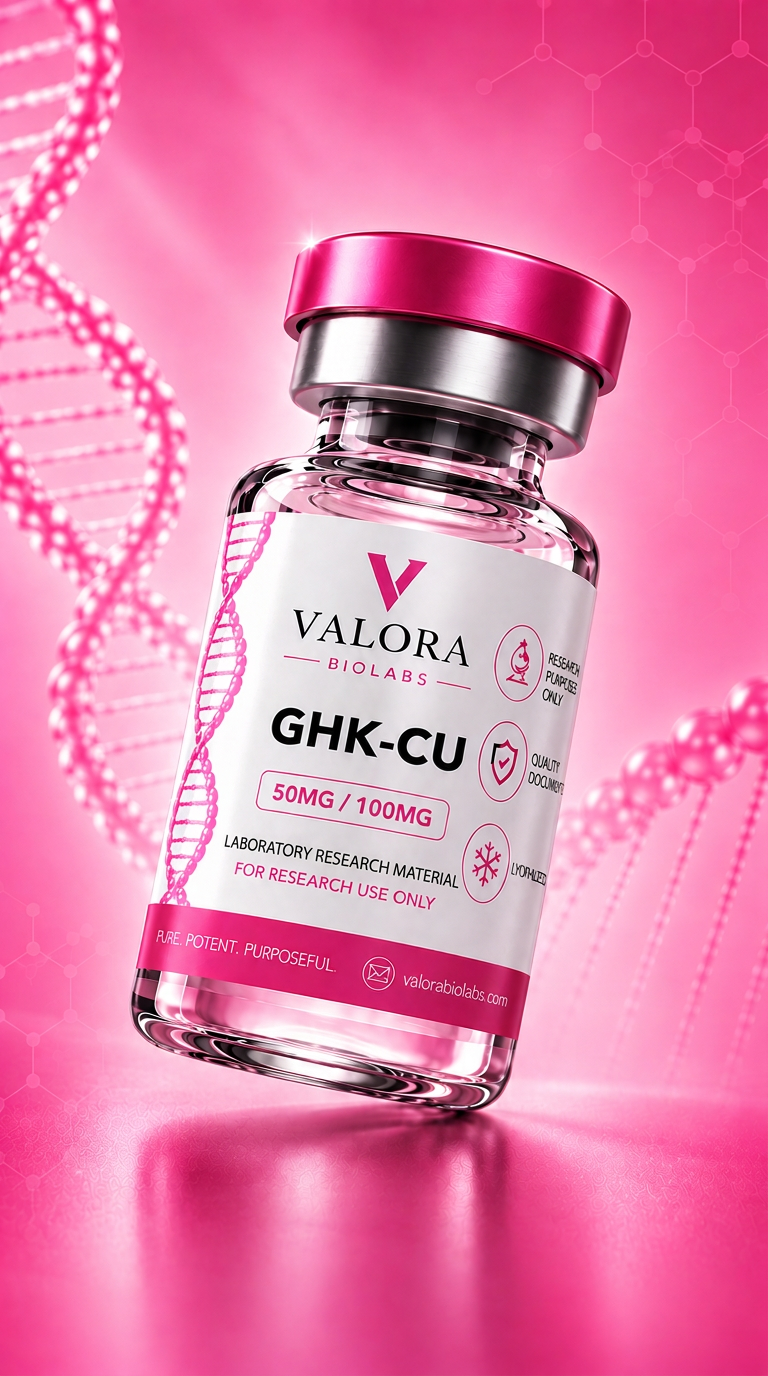 GHK-Cu Valora BioLabs research vial