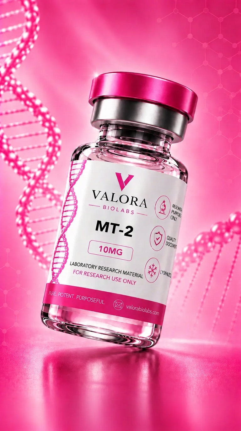 MT-2 Valora BioLabs research vial
