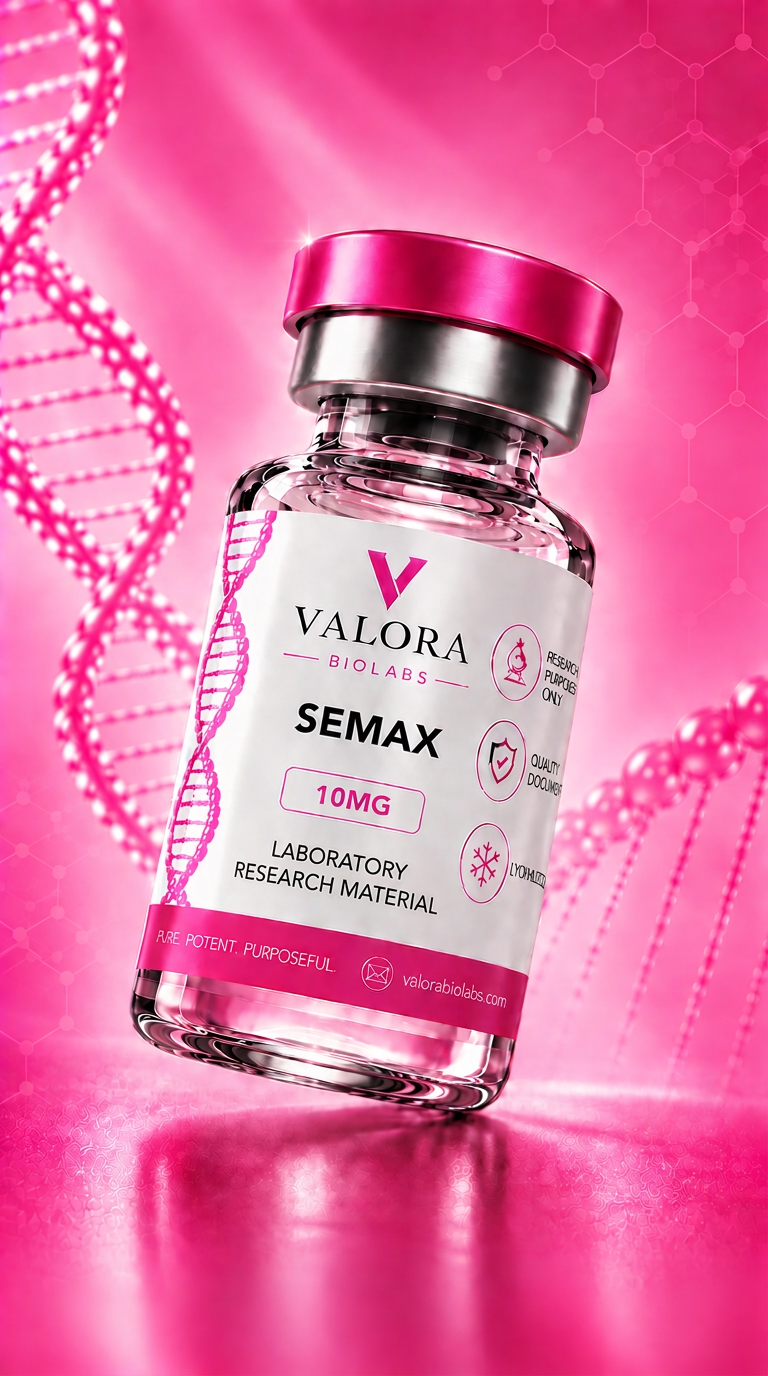 Semax research vial